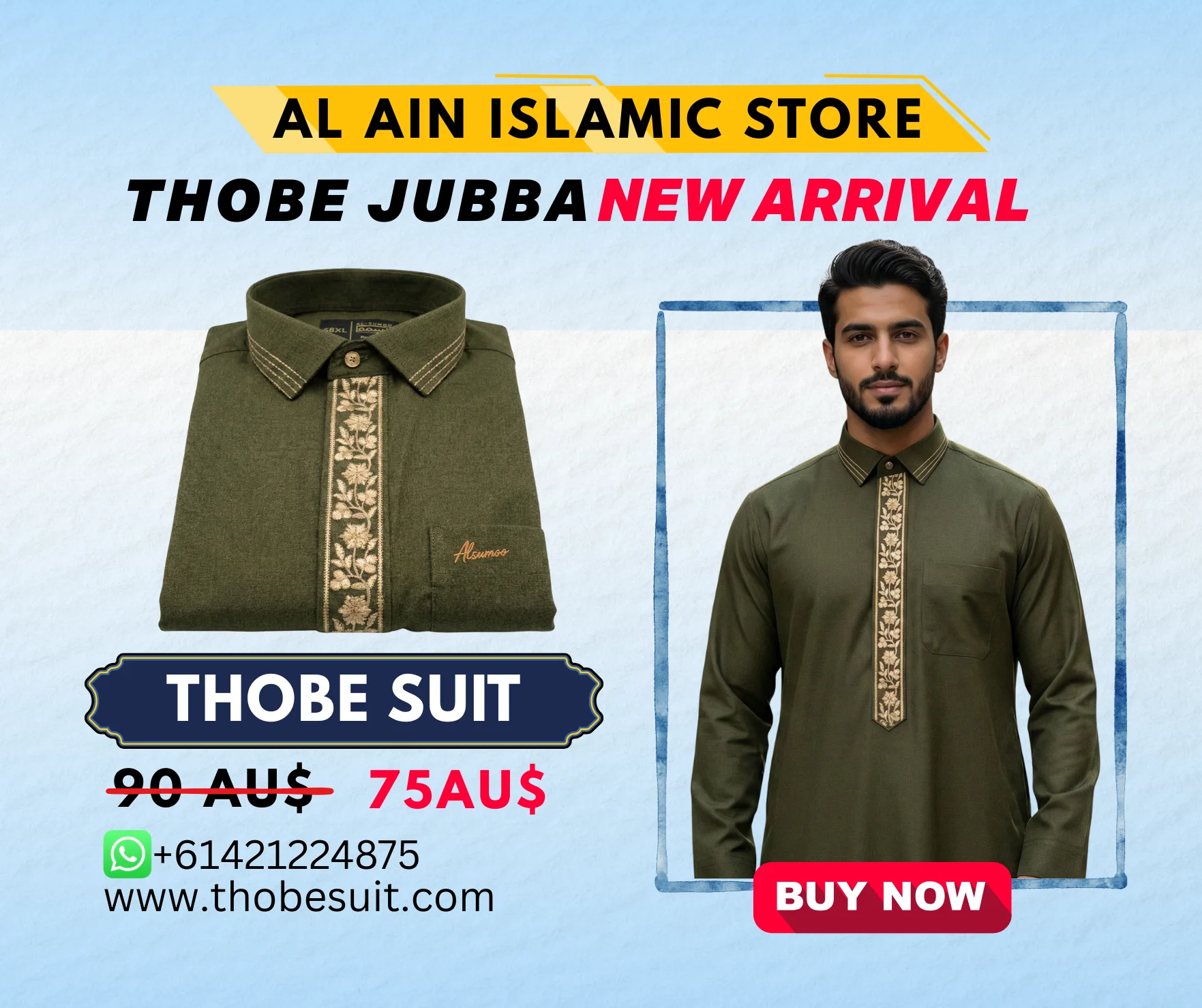 Mens thobe jubba in australia