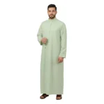 Saudi Thobe Arabic Traditional Suit- PISTACHIO
