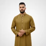 Stylish Arabic Thobes for Boys Arabic New Fashion Dark Goldenrod